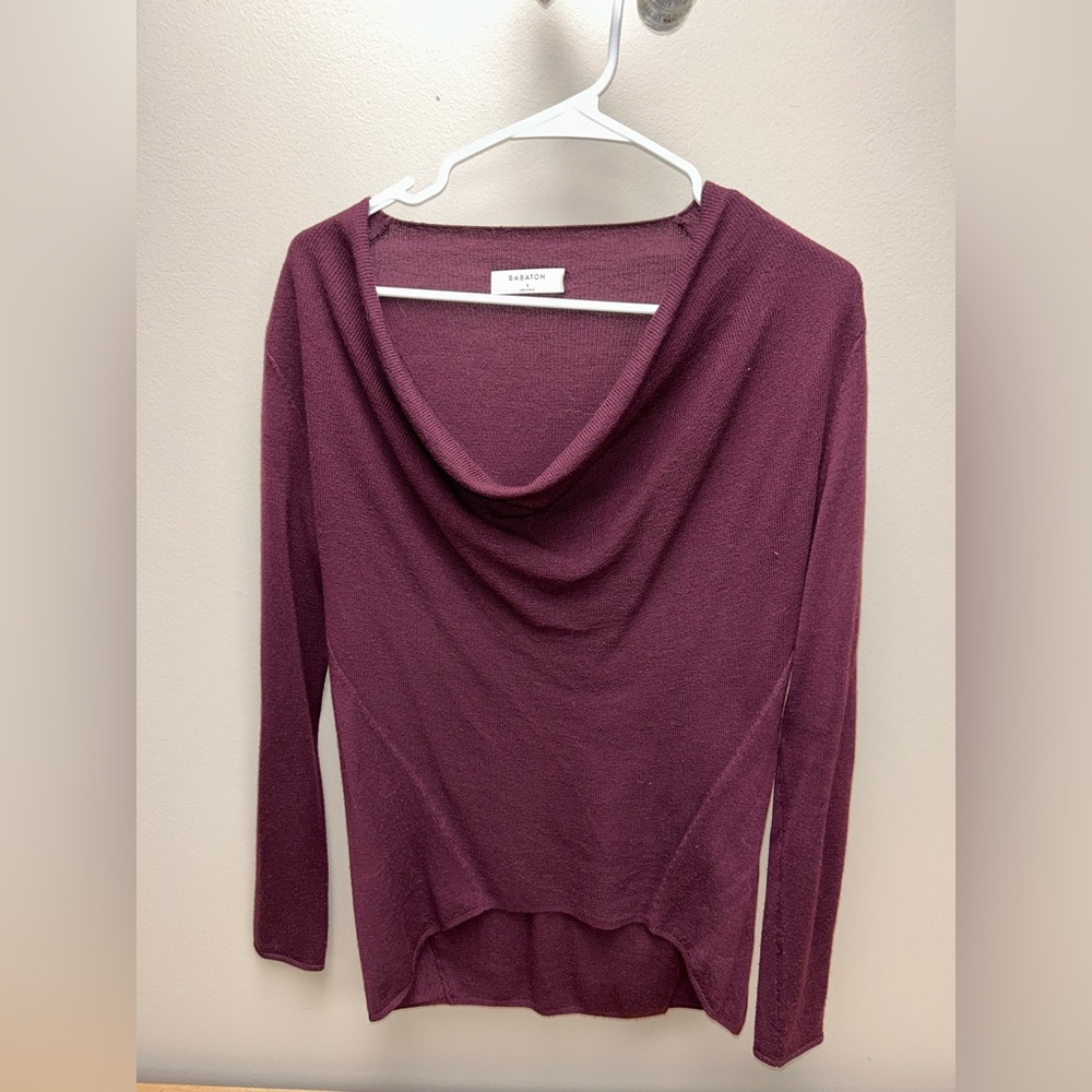 Babaton Maroon Sweater